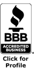The logo of bbb accredited business